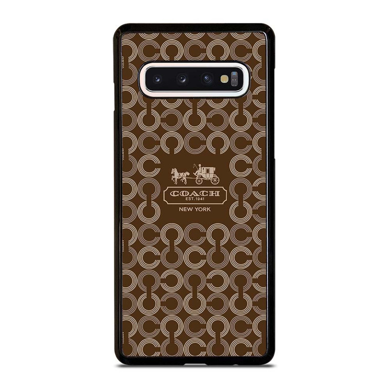 COACH NEW YORK 1941 Samsung Galaxy S10 Case Cover