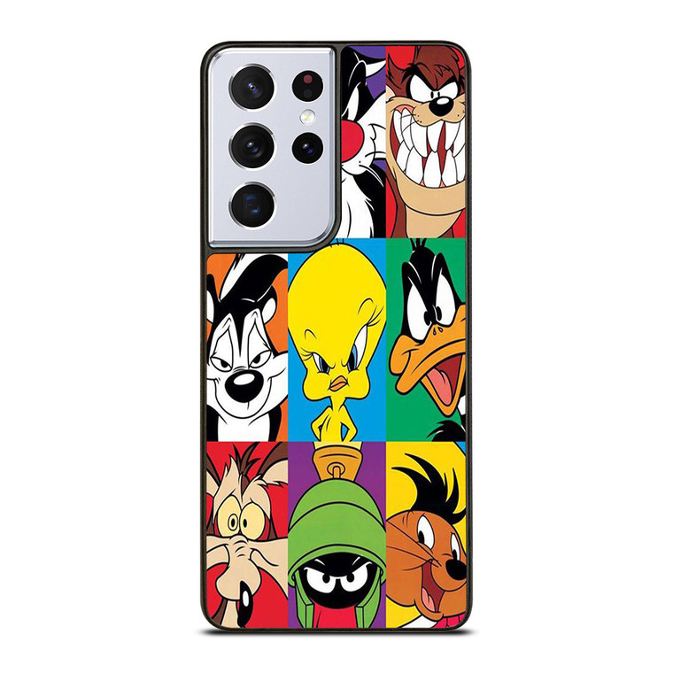 LOONEY TUNES ALL CHARACTERS Samsung Galaxy S21 Ultra Case Cover