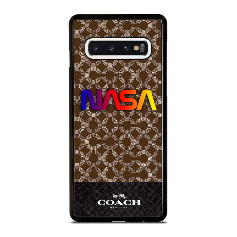 COACH NEW YORK NASA Samsung Galaxy S10 Case Cover