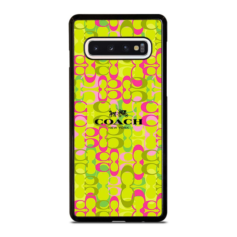 COACH NEW YORK NEW DESIGN Samsung Galaxy S10 Case Cover