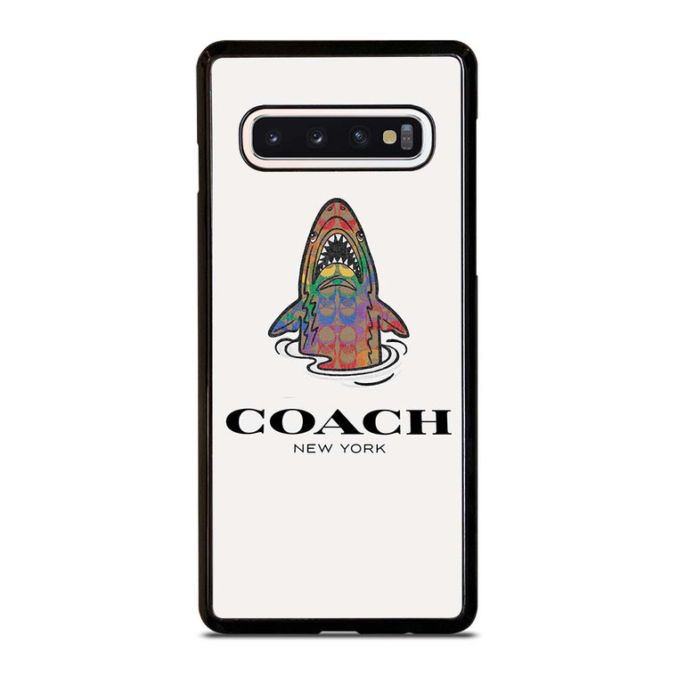 COACH NEW YORK SHARK Samsung Galaxy S10 Case Cover