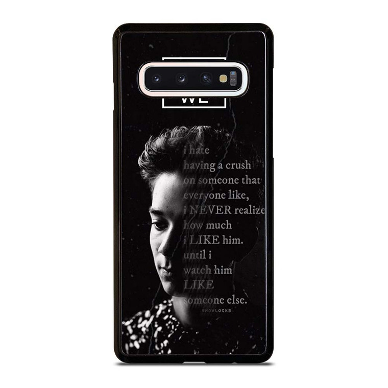 CORBYN BESSON WHY DON'T WE QUOTE Samsung Galaxy S10 Case Cover