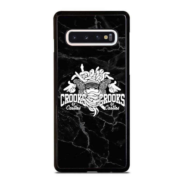 CROOKS AND CASTLES BANDANA MARBLE Samsung Galaxy S10 Case Cover