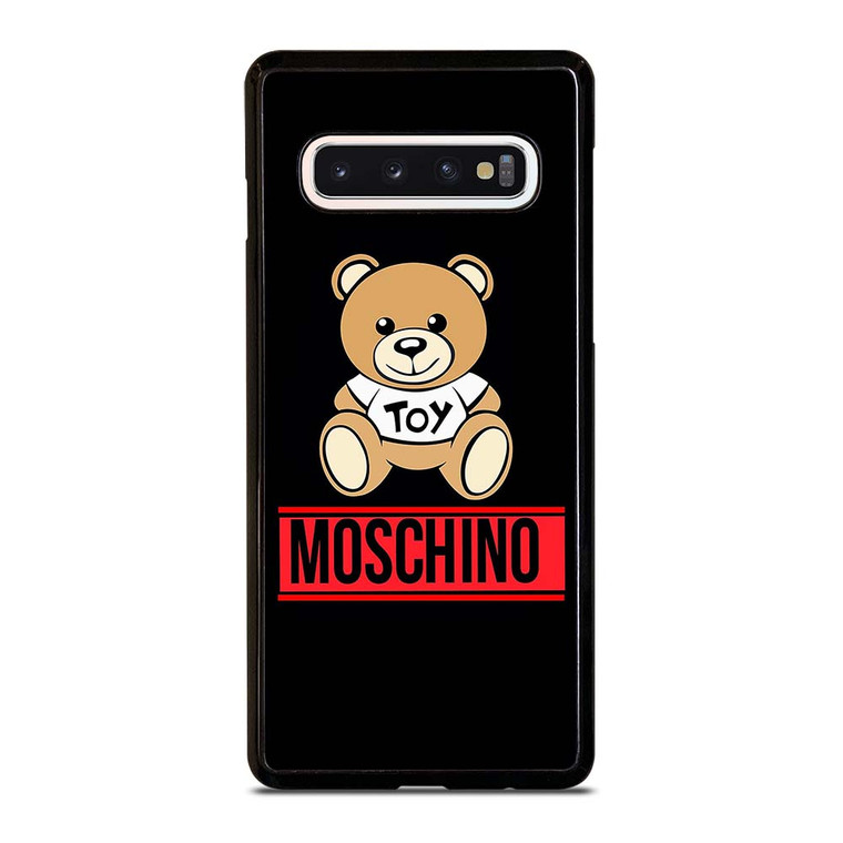 CUTE MOSCHINO TEDDY BEAR Samsung Galaxy S10 Case Cover