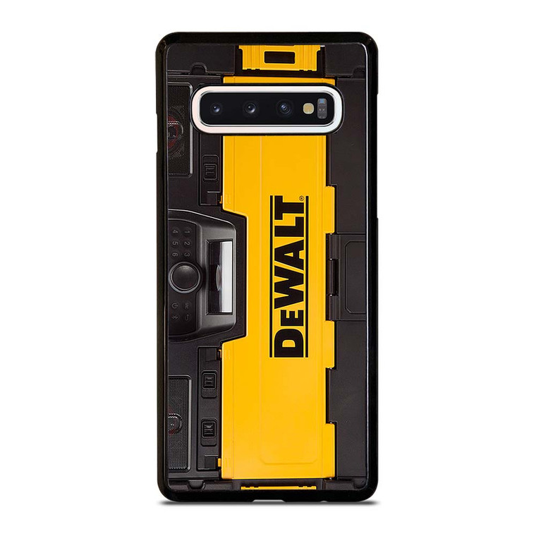 DEWALT RADIO BLUETOOTH EMBLEM Samsung Galaxy S10 Case Cover