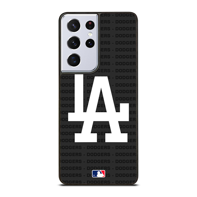 LOS ANGELES DODGERS BASEBALL BLACK Samsung Galaxy S21 Ultra Case Cover