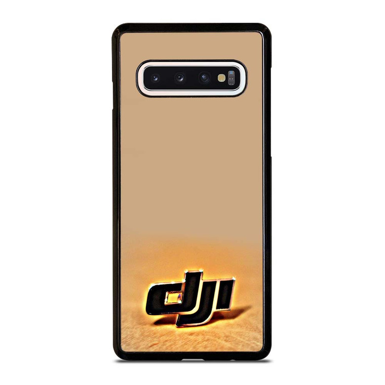 DJI CAMERA DRONE GOLD EMBLEM Samsung Galaxy S10 Case Cover