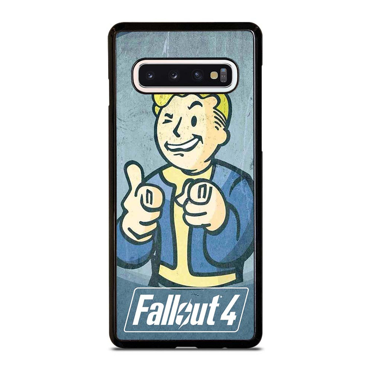 FALLOUT VAULT BOY POSTER Samsung Galaxy S10 Case Cover