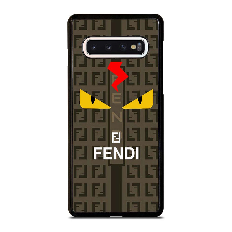 FENDI ROMA EYES LOGO Samsung Galaxy S10 Case Cover