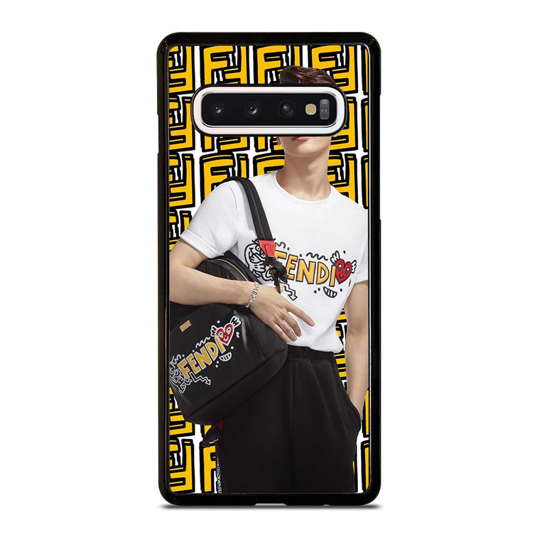 FENDI ROMA JACKSON WANG GOT7 2 Samsung Galaxy S10 Case Cover