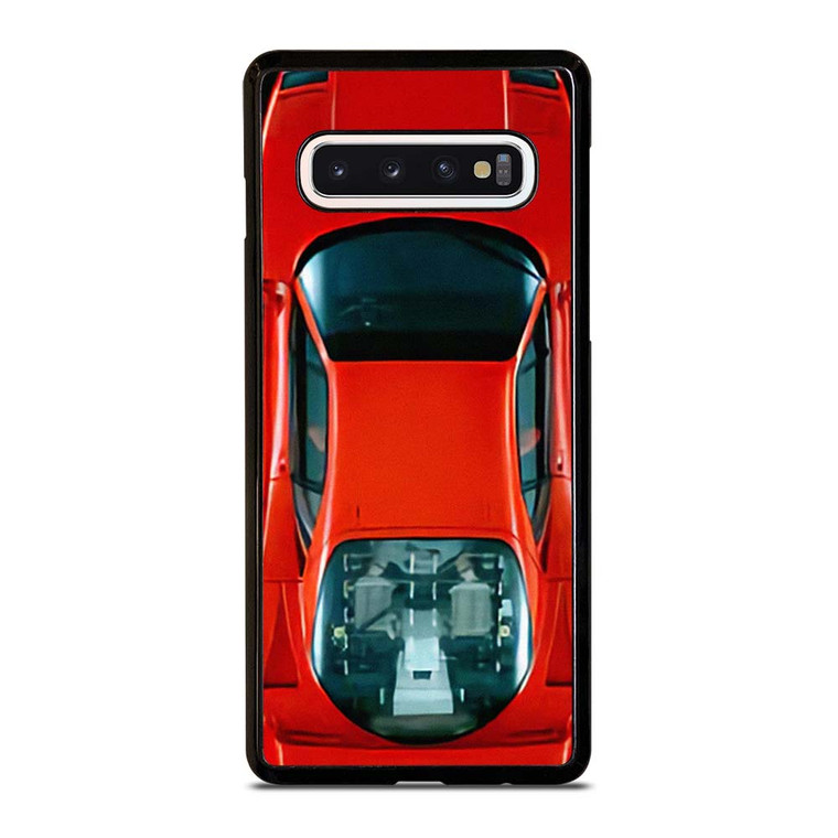 FERRARI F40 TOP VIEW Samsung Galaxy S10 Case Cover