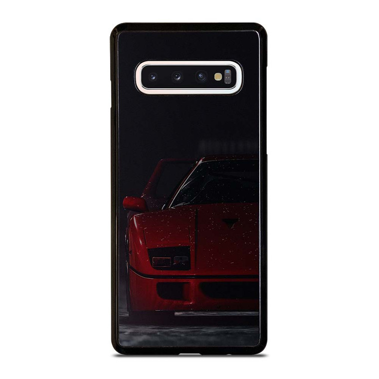 FERRARI F40 VINTAGE SUPERCAR 2 Samsung Galaxy S10 Case Cover