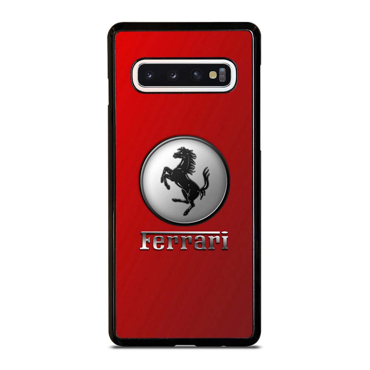 FERRARI SUPER CAR BUTTON Samsung Galaxy S10 Case Cover