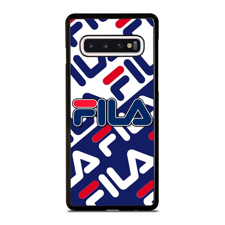 FILA SPORT LOGO COLLAGE Samsung Galaxy S10 Case Cover