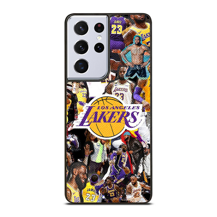 LOS ANGELES LAKERS LEBRON JAMES NBA BASKETBALL Samsung Galaxy S21 Ultra Case Cover