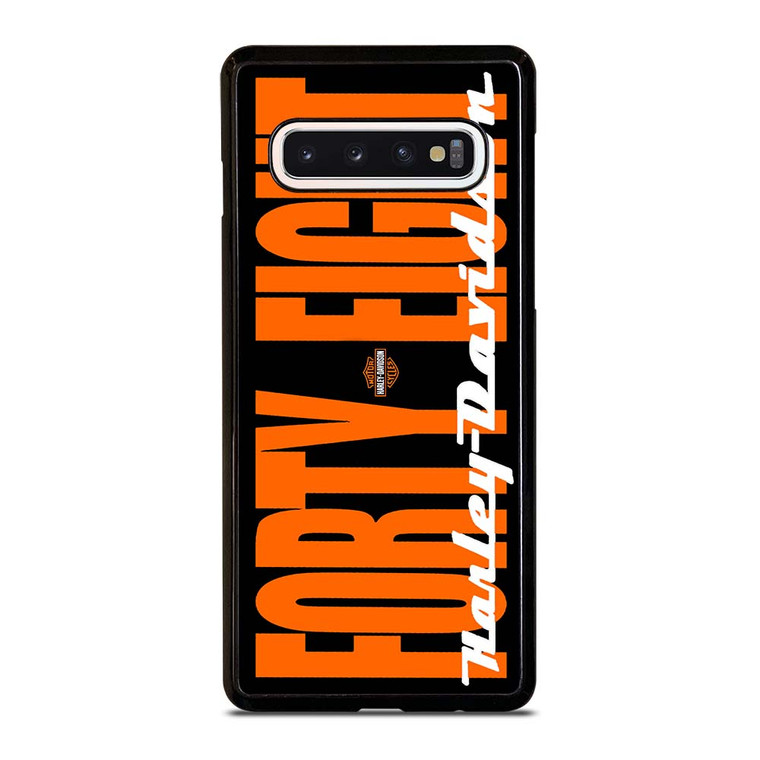 FORTY EIGHT LOGO HARLEY DAVIDSON Samsung Galaxy S10 Case Cover