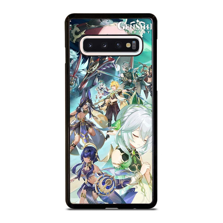 GENSHIN IMPACT MOBILE GAME CHARACTERS Samsung Galaxy S10 Case Cover