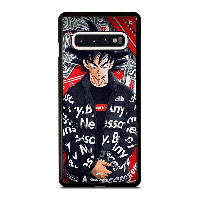 GOKU DRAGON BALL SUPREME NORTH FACE Samsung Galaxy S10 Case Cover