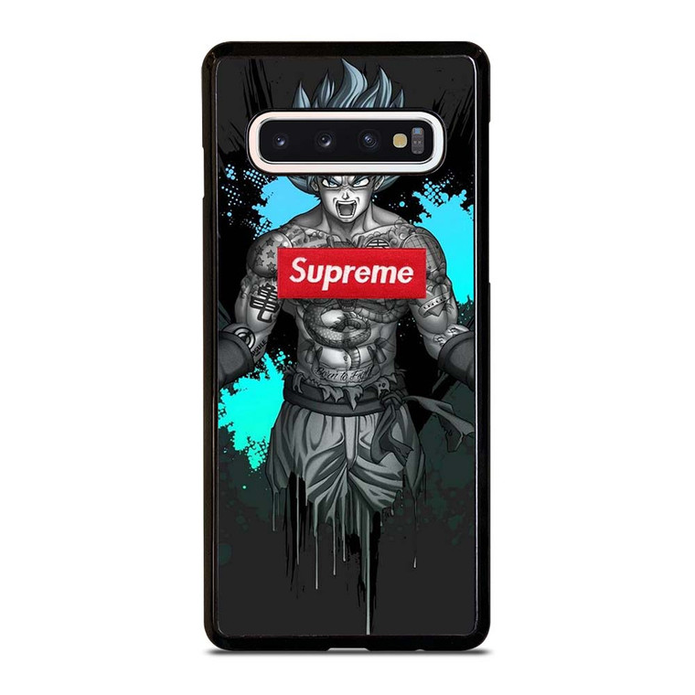 GOKU SUPREME SPLASH PAINT EFFECT Samsung Galaxy S10 Case Cover