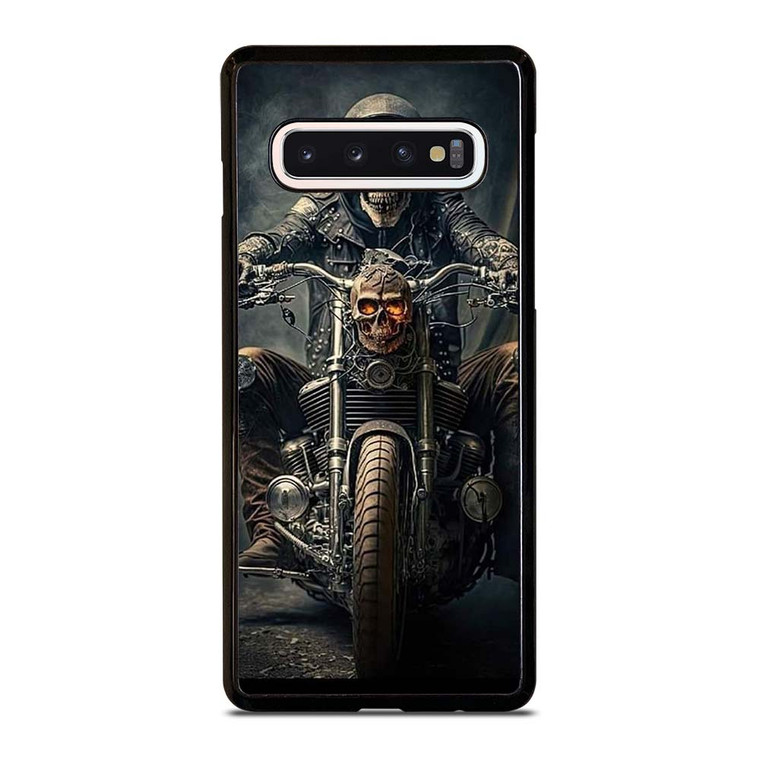 HARLEY DAVIDSON SKULL ACT Samsung Galaxy S10 Case Cover