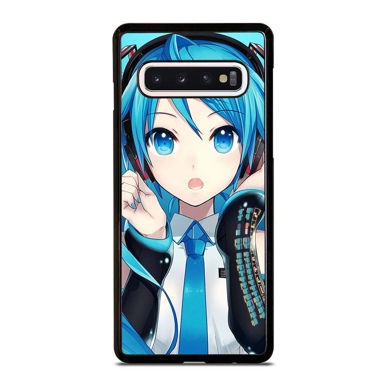 HATSUNE MIKU CUTE FACE Samsung Galaxy S10 Case Cover