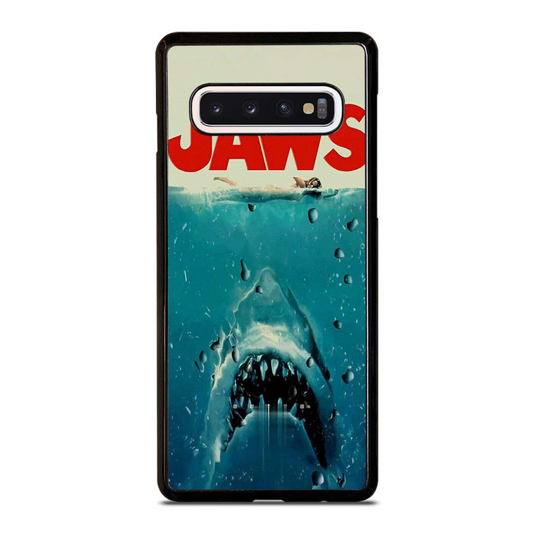 JAWS LOGO Samsung Galaxy S10 Case Cover