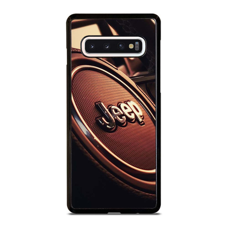 JEEP STEERING WHEEL LOGO Samsung Galaxy S10 Case Cover