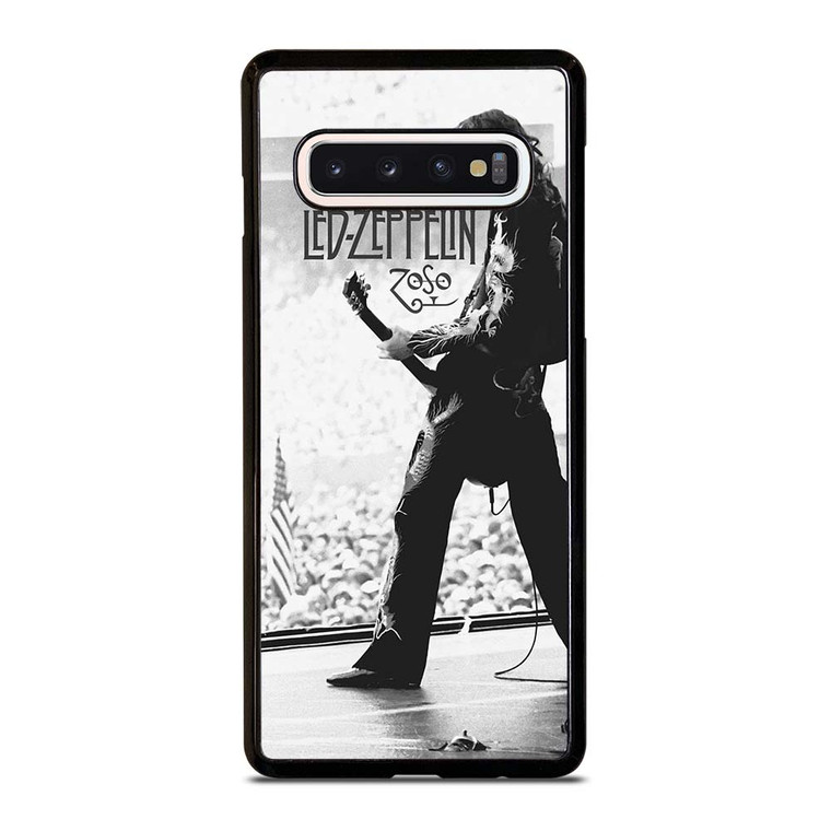 JIMMY PAGE LED ZEPPELIN GUITARIST Samsung Galaxy S10 Case Cover