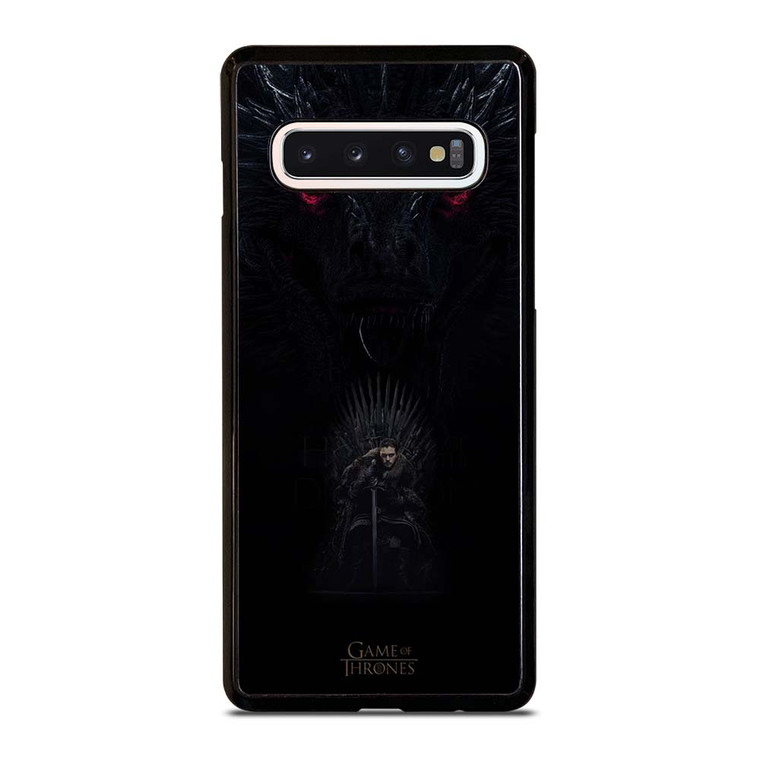 JON SNOW WOLF NIGHT Samsung Galaxy S10 Case Cover