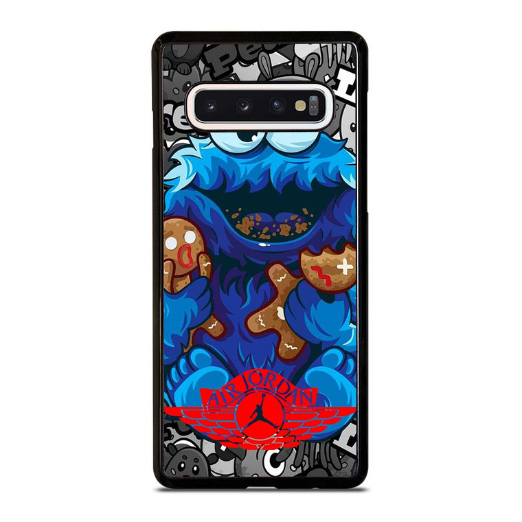 JORDAN AIR COOKIE MONSTER Samsung Galaxy S10 Case Cover