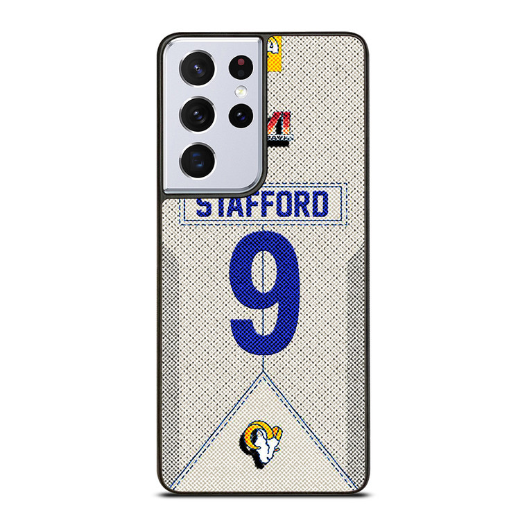 MATTHEW STAFFORD LOS ANGELES RAMS NFL SUPER BOWL LVI Samsung Galaxy S21 Ultra Case Cover