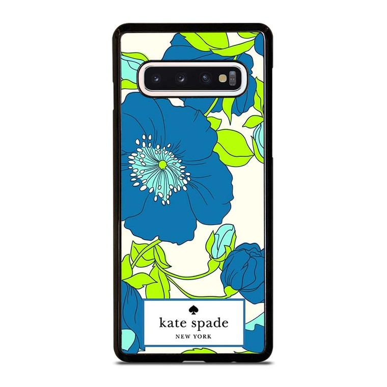 KATE SPADE BLUE FLORAL Samsung Galaxy S10 Case Cover