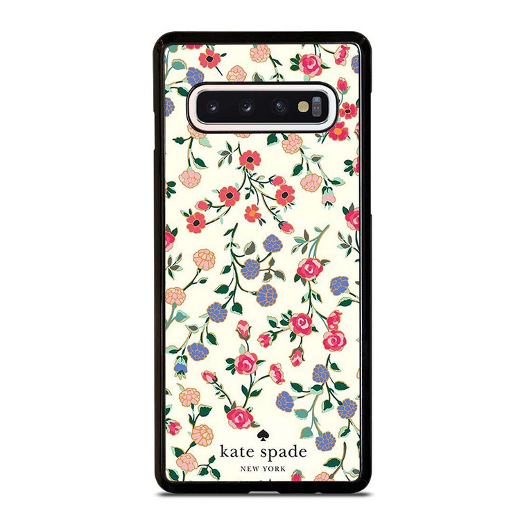 KATE SPADE FLOWER PATTERN Samsung Galaxy S10 Case Cover