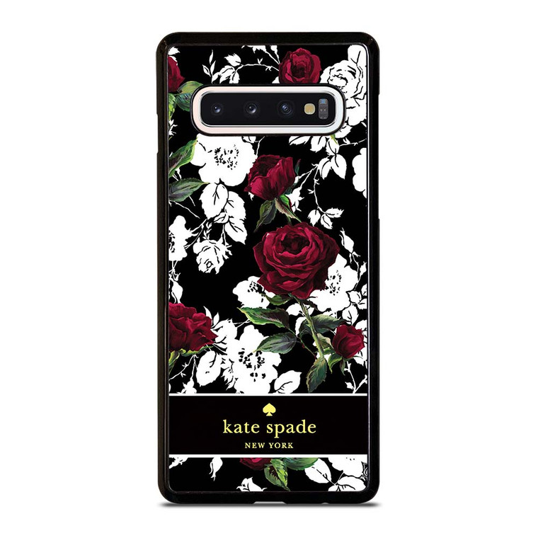 KATE SPADE ROSE RED WHITE Samsung Galaxy S10 Case Cover