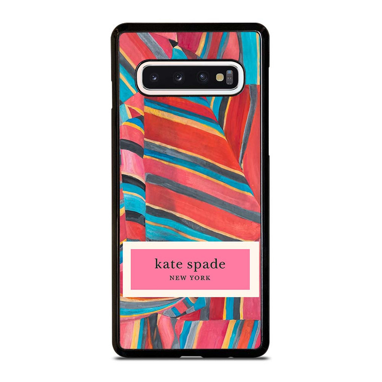 KATE SPADE STRIPE ICON Samsung Galaxy S10 Case Cover