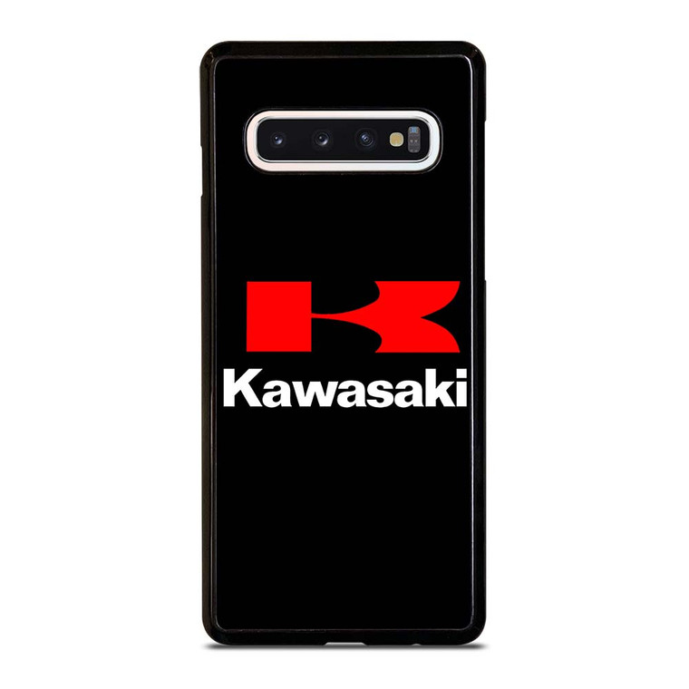 KAWASAKI MOTOR RED LOGO Samsung Galaxy S10 Case Cover