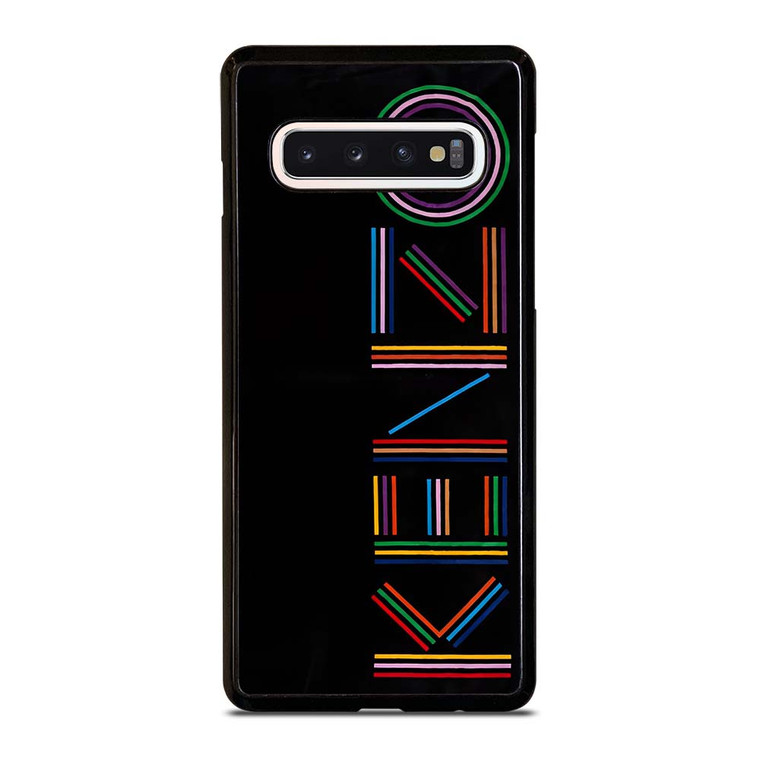 KENZO PARIS COLORFUL LOGO Samsung Galaxy S10 Case Cover