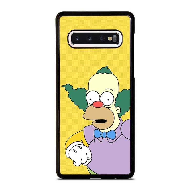 KRUSTY THE CLOWN CARTOON Samsung Galaxy S10 Case Cover