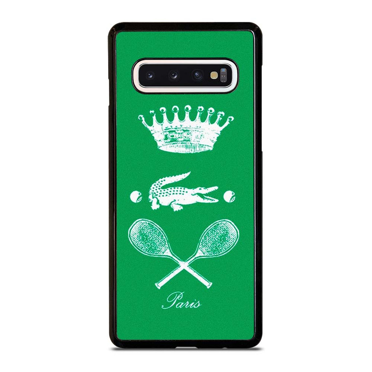 LACOSTE TENNIS PARIS Samsung Galaxy S10 Case Cover LACOSTE TENNIS PARIS Samsung Galaxy S10 Case Cover
