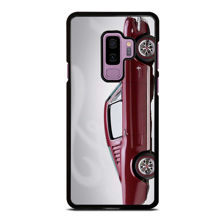 1965 FORD MUSTANG RED CAR Samsung Galaxy S9 Plus Case Cover