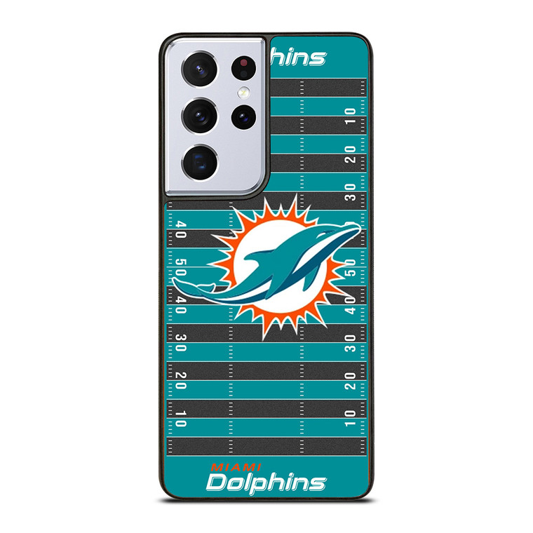 MIAMI DOLPHINS FOOTBALL FIELD Samsung Galaxy S21 Ultra Case Cover