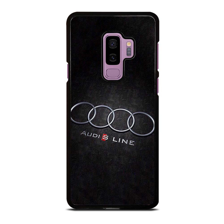 AUDI S LINE CAR EMBLEM Samsung Galaxy S9 Plus Case Cover AUDI S LINE CAR EMBLEM Samsung Galaxy S9 Plus Case Cover
