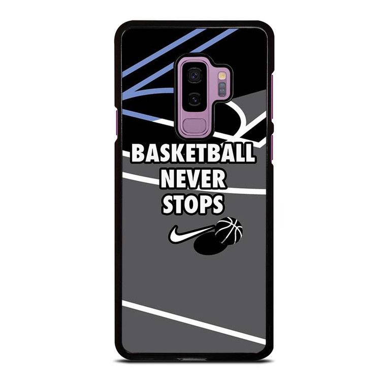 BASKETBALL NEVER STOPS NIKE LOGO Samsung Galaxy S9 Plus Case Cover BASKETBALL NEVER STOPS NIKE LOGO Samsung Galaxy S9 Plus Case Cover