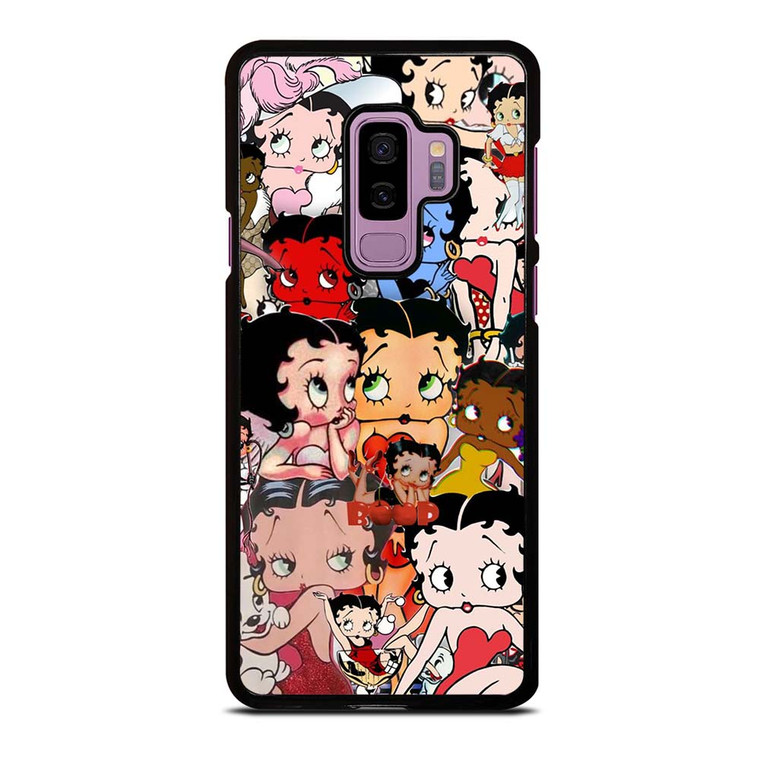 BETTY BOOP COLLAGE FACE Samsung Galaxy S9 Plus Case Cover