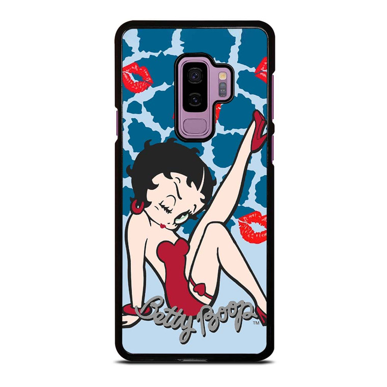 BETTY BOOP KISS CARTOON Samsung Galaxy S9 Plus Case Cover