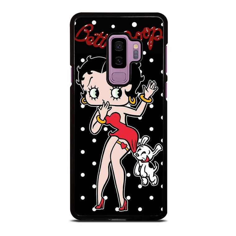 BETTY BOOP POLKA DOT CARTOON  Samsung Galaxy S9 Plus Case Cover
