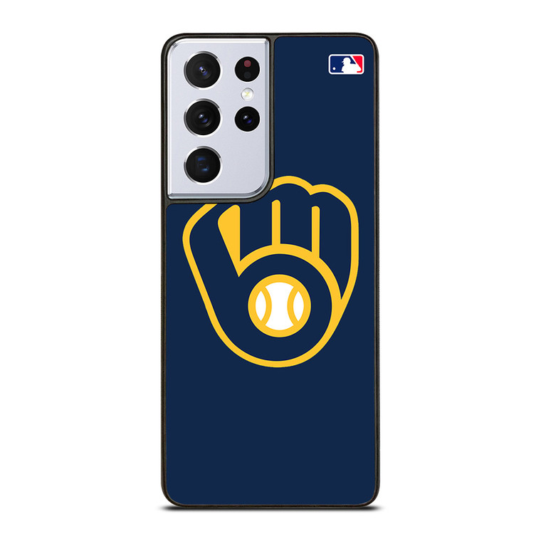 MILWAUKEE BREWERS MLB LOGO Samsung Galaxy S21 Ultra Case Cover