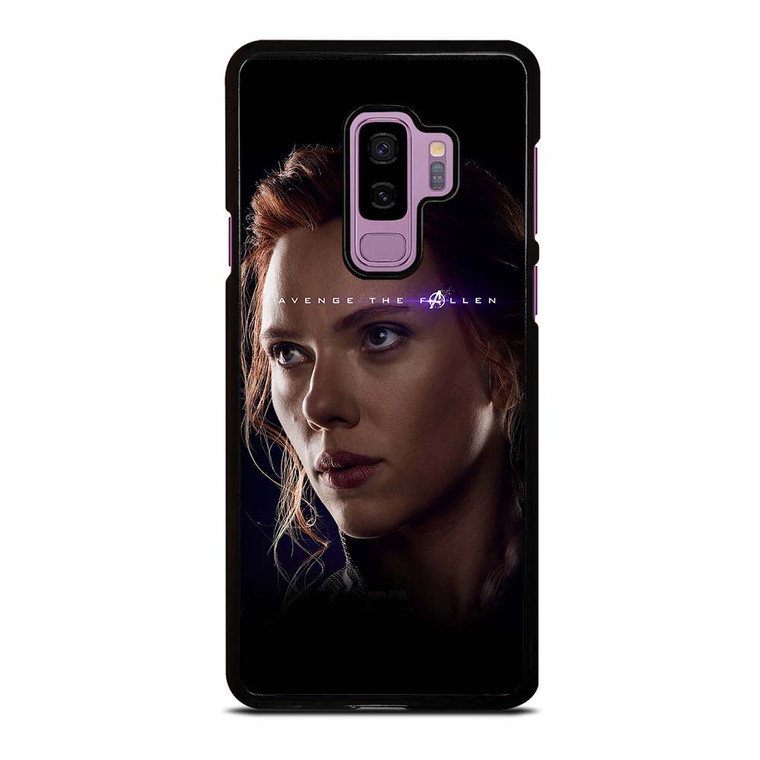 BLACK WIDOW FACE AVENGERS THE FALLEN Samsung Galaxy S9 Plus Case Cover