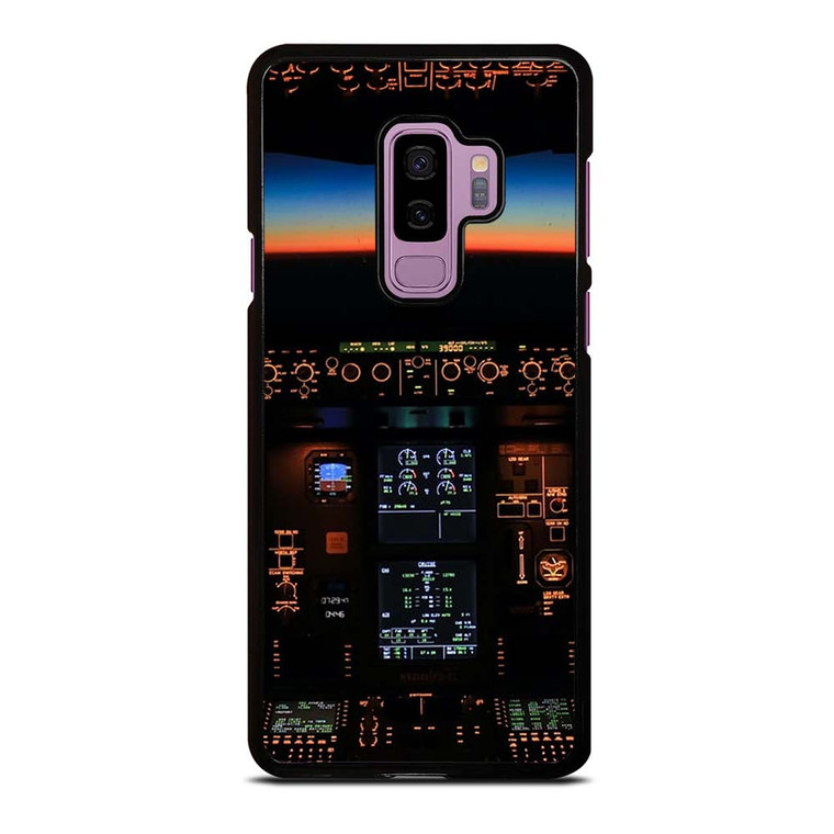 BOEING PLANE COCKPIT Samsung Galaxy S9 Plus Case Cover BOEING PLANE COCKPIT Samsung Galaxy S9 Plus Case Cover