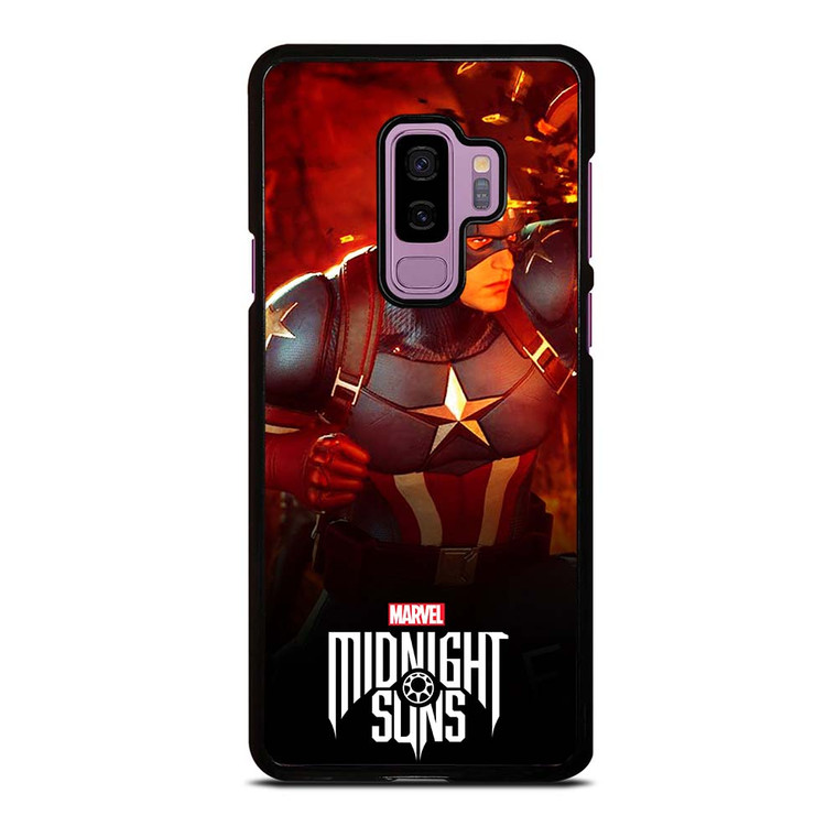 CAPTAIN AMERICA MARVEL MIDNIGHT SUNS Samsung Galaxy S9 Plus Case Cover